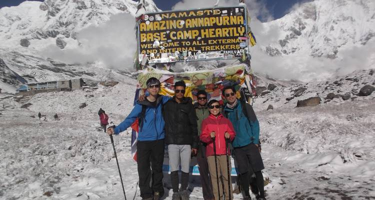 Excursión al campamento base del Annapurna - First Environmental Trekking 2
