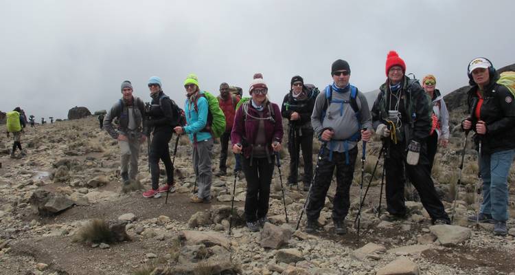 Grimper le Kilimanjaro - route machame - 6 jours
 - Kilimanjaro Trekking Mate 7