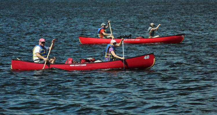 Excursion en canot de 5 jours dans le parc Algonquin - aller simple - Voyageur Quest 1