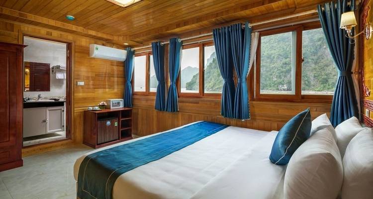 Crucero de 3 días con pernoctación en la bahía de Ha Long y hotel en la isla de Cat Ba - Crossing Vietnam Tour 8