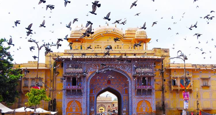 Lujosa excursión nocturna a Jaipur desde Delhi - todo incluido - Travel Con 2