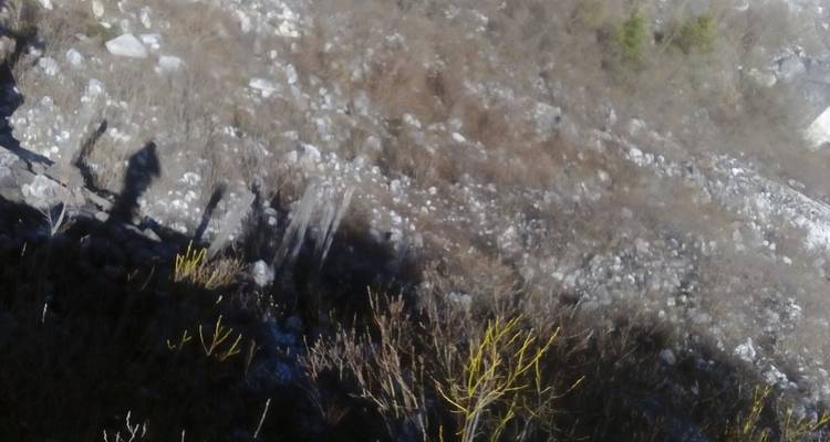 Rotsachtig terreinlandschap.