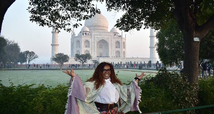 Au départ de Delhi : Excursion au Taj Mahal avec visite du centre de soins et de conservation des éléphants en voiture - Wildlife SOS - India Taj Tour 3