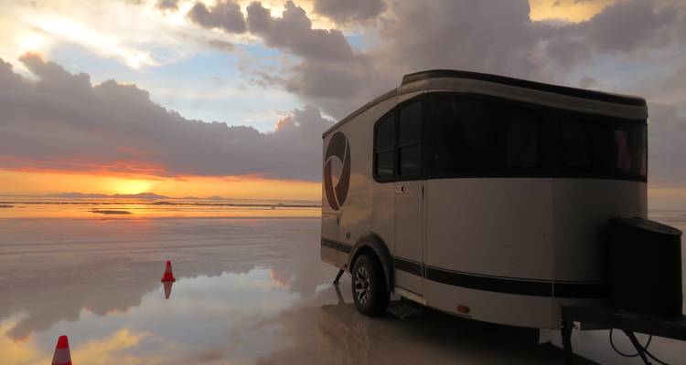 RV Camper tour, Uyuni Salt Flats with trekking to Tunupa Volcano from Uyuni. - Joker Expedition 1