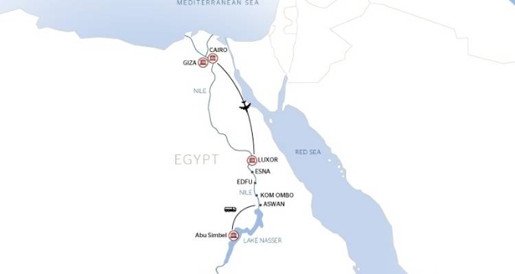 Le Caire et croisière sur le Nil : La terre des pharaons - port à port - CroisiEurope River Cruises 2