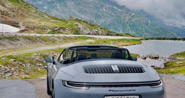 Circuit d'été à travers 5 pays alpins à bord d'une Porsche : Guidage par GPS préréglée - EPIKdrives 9