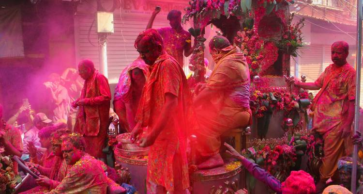 Tournée du festival Braj Holi 2026 - Alkof Holidays 2