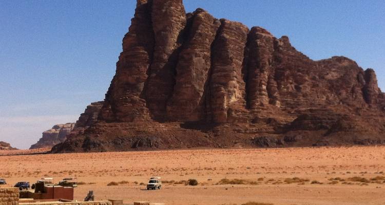 Formation rocheuse dans le désert