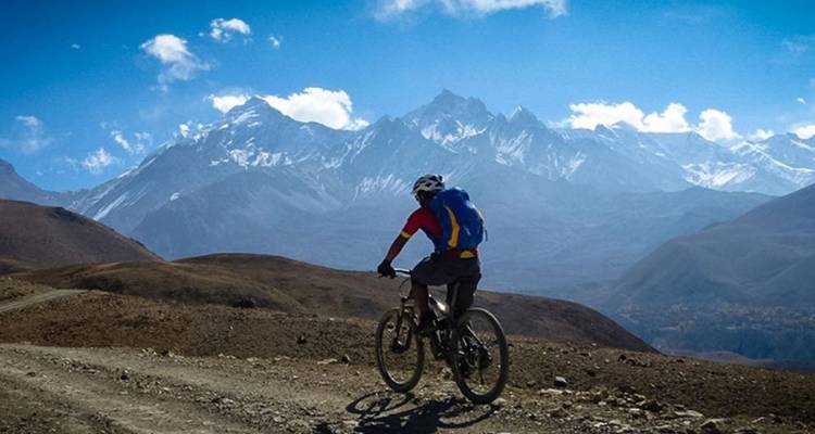 Annapurna Circuit by Bike - Cycling in Himalayas - Trekking Team Group 4