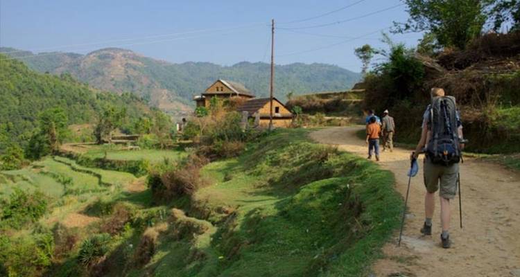 Chitlang Homestay excursionismo - vida local en Nepal - Trekking Team Group 4