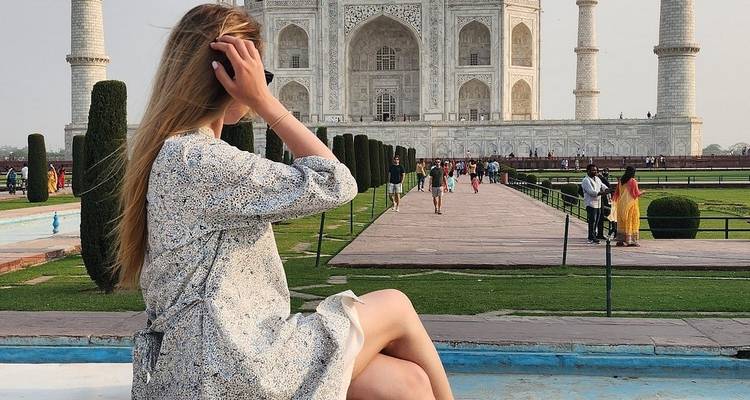 Visite du Taj Mahal en voiture le même jour depuis Delhi - Tout compris - India Taj Tour 4