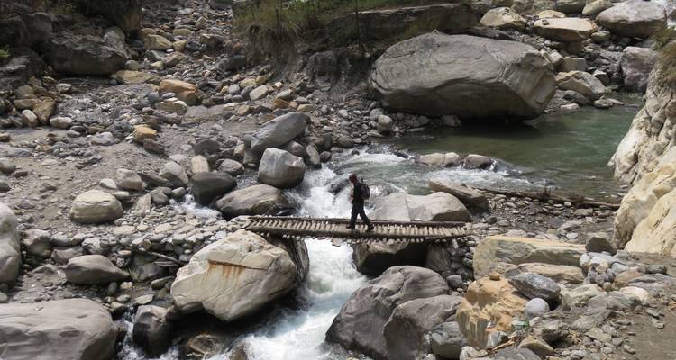 Trek court de la vue sur l'Annapurna - Escape Himalaya Trek 3