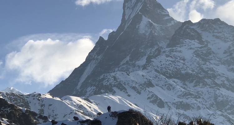 Trek court de la vue sur l'Annapurna - Escape Himalaya Trek 6