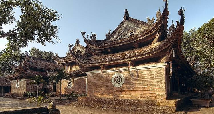 Visite culturelle authentique de Hanoi aux anciens villages de la soie de Duong Lam et Van Phuc et à la pagode Tay Phuong - VietLong Travel 2