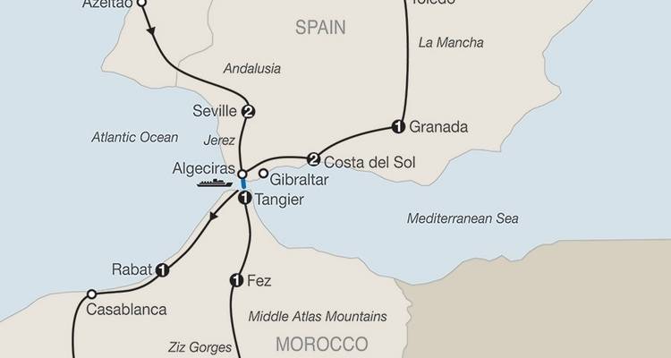 Circuit privé au Maroc : Tanger à Marrakech - Cultural Morocco Tours 1