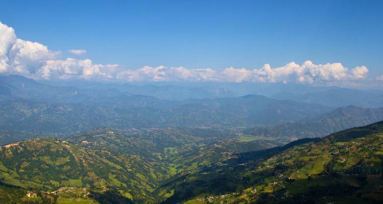 Cordillera con una marca de agua.