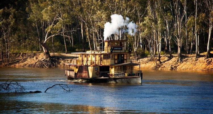 Explorador de 4 noches por el río Murray - Murray River Paddlesteamers 4