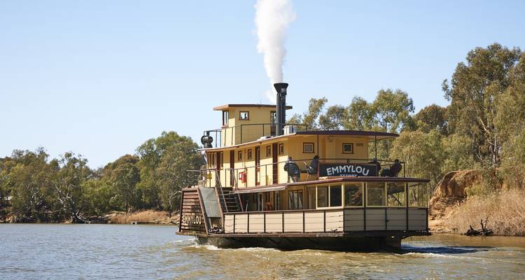 Explorador de 4 noches por el río Murray - Murray River Paddlesteamers 1
