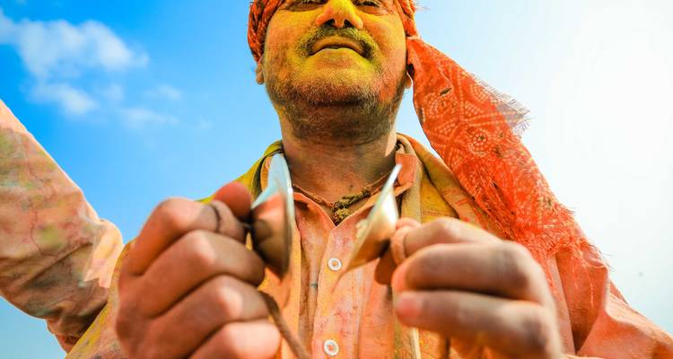 Célébration du festival Holi à Mathura-Vrindavan en Inde avec le circuit du Triangle d'Or 2026 - Memorable India Journeys 3