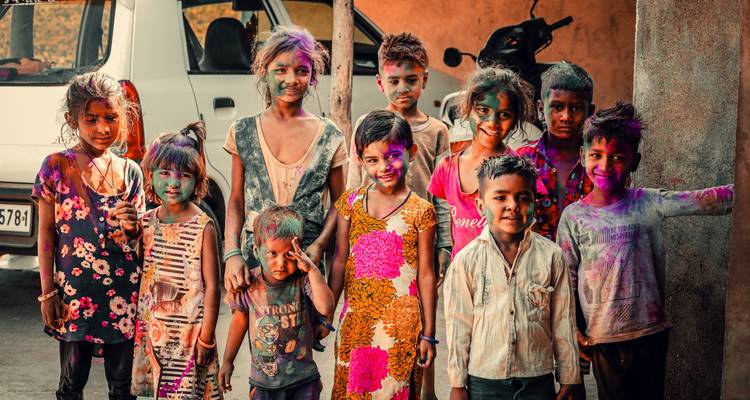 Célébration du festival Holi à Mathura-Vrindavan en Inde avec le circuit du Triangle d'Or 2026 - Memorable India Journeys 7