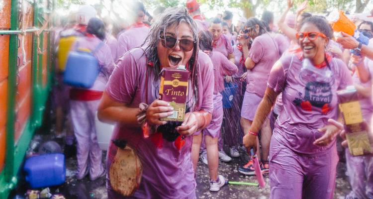 Lucha del Vino San Vino, La Rioja - Stoke Travel 2