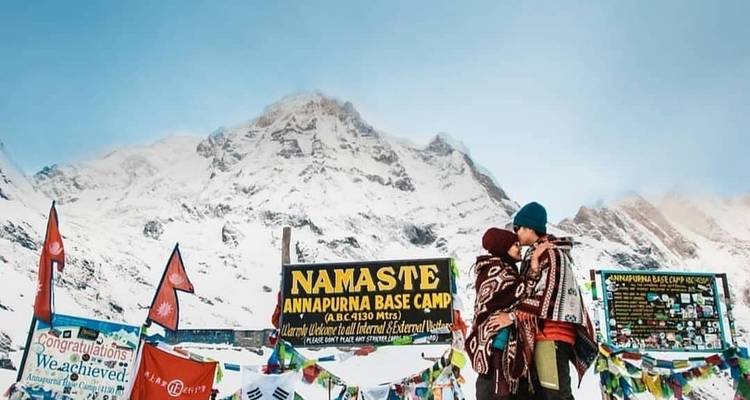 Trek du camp de base de l'Annapurna 9 jours - Sherpa Expedition Teams 4