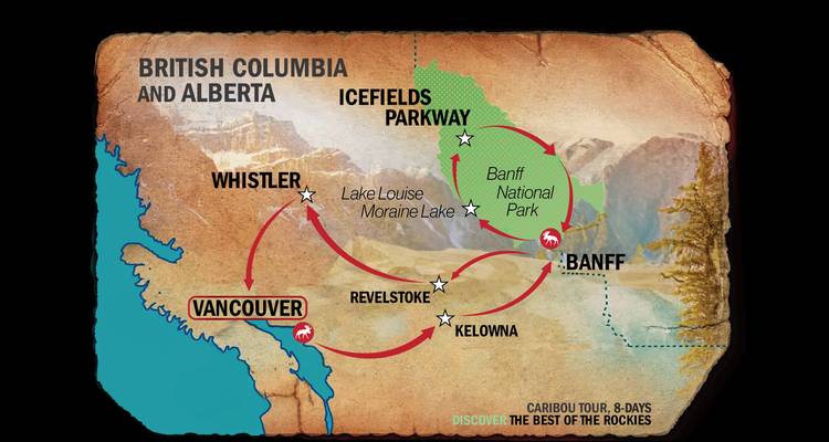 Caribou - Découvrez le meilleur des Rocheuses - Moose Travel Network 2