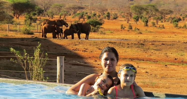Safari de 6 días en lodge de lujo: Amboseli, Tsavo oeste, Tsavo este, Mombasa - Gracepatt Ecotours Kenya 6