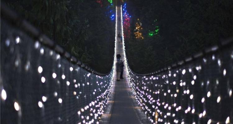 Navidad en Vancouver,Luces del Cañón de Capilano y noche Brillante en Stanley Private - Globalduniya 6