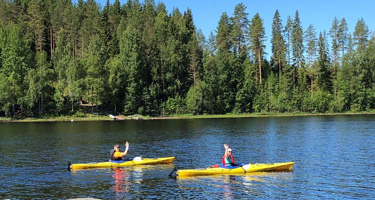 Paddling from Koitajoki to Koitere, 50-76km - KoiHu Adventures 1
