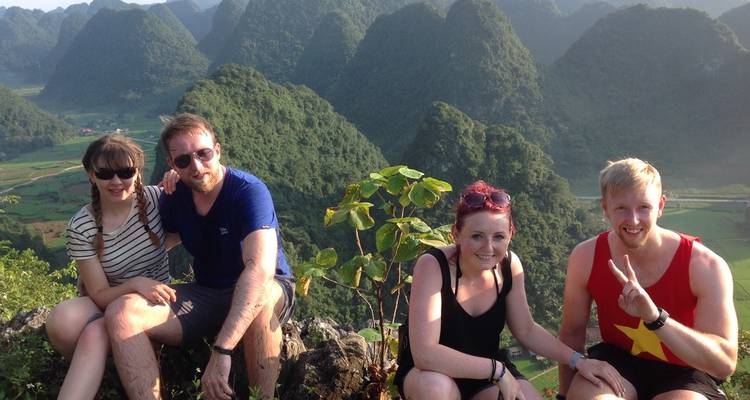 Group tour - Trekking on Vietnam's hidden trails 13 days 12 nights - Mr Linh's Adventures 7