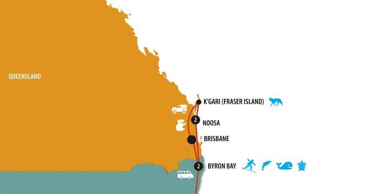 Sydney to Brisbane – 8 Day Boutique Tour - Via Travel Australia 2