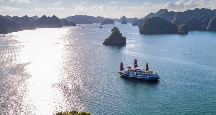 Le Journey Crucero de Lujo 2D1N c/traslados privados ida y vuelta desde Hanoi - Vietnam Allure Travel 6