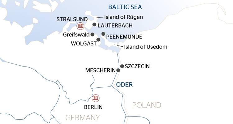 De Stralsund à Berlin : La mer Baltique et les fleuves Oder et Havel - CroisiEurope River Cruises 9