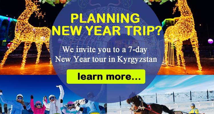 Voyage du Nouvel An au Kirghizstan - Nomads Yurt 1