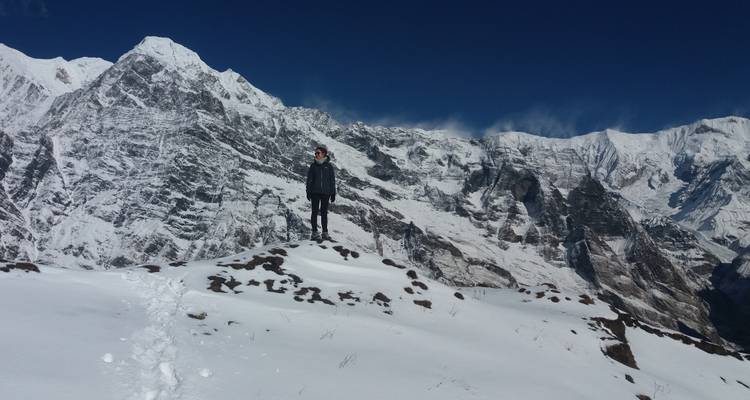Maravilloso excursionismo por las vistas del Annapurna - Sherpa Expedition Teams 3