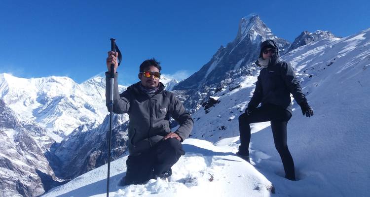 Maravilloso excursionismo por las vistas del Annapurna - Sherpa Expedition Teams 7
