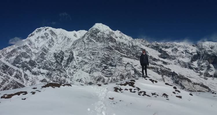 Maravilloso excursionismo por las vistas del Annapurna - Sherpa Expedition Teams 2