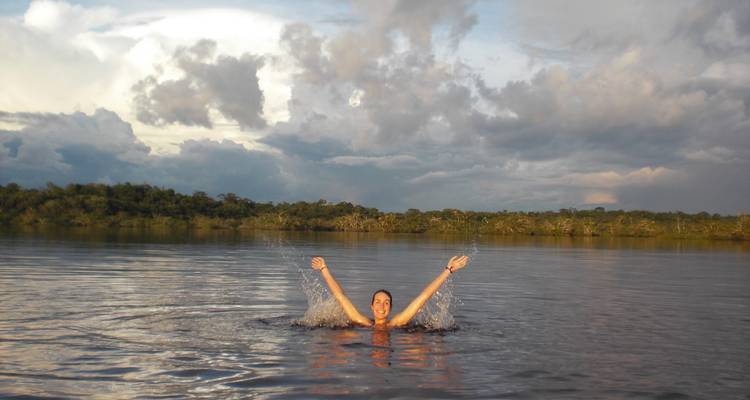 Amazon Cuyabeno Park Trip in Standard Eco Lodge - PALMARVOYAGES Tour Operator in ECUADOR 10