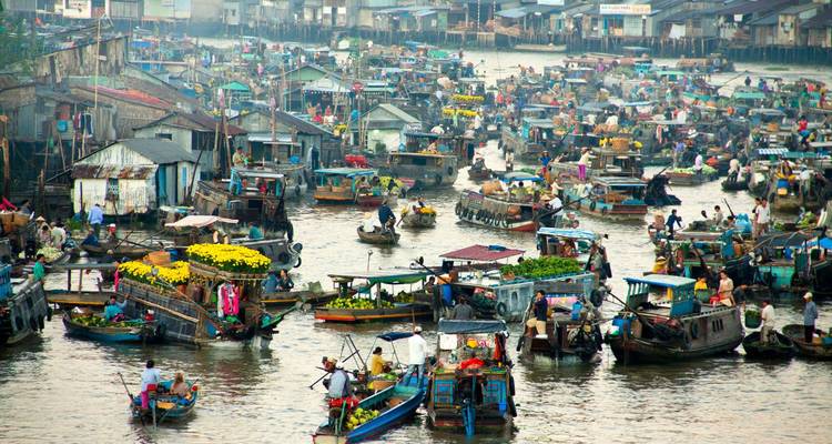 Saigon Group Tour to Ben Tre, Can Tho, Vinh Long with Floating Market in Mekong Delta - DNQ Travel 3