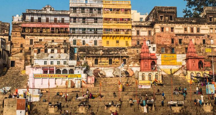 Circuito de un día completo a los ghats y templos de Varanasi, el Templo budista de Sarnath y el fuerte de Ramnagar - Agora Voyages OPC Pvt Ltd 10