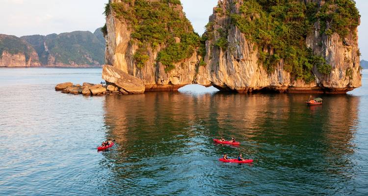 3days-2 nights Halong Bay tour onboard  BEST 5 star cruises incl. transfers, meals, kayaking, caves - Vietnam Allure Travel 4