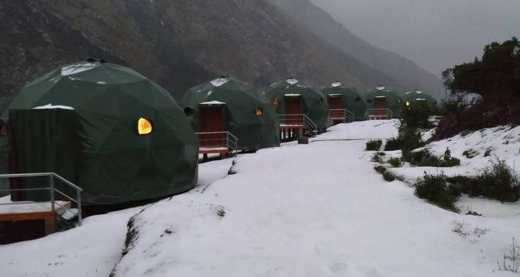 5 jours de Trek Salkantay à Machupicchu Glamping Sky Lodge Dome et; Coffe Experience - Service de groupe - QUECHUAS EXPEDITIONS PERU 1