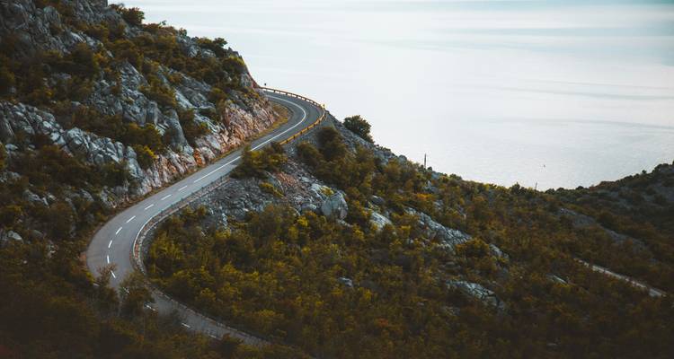 Circuit des Alpes et de deux côtes de Croatie et vacances à la plage : Guidée par GPS, préréglée - EPIKdrives 10