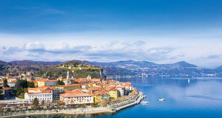 Pittoresk stadje aan het Lago Maggiore.