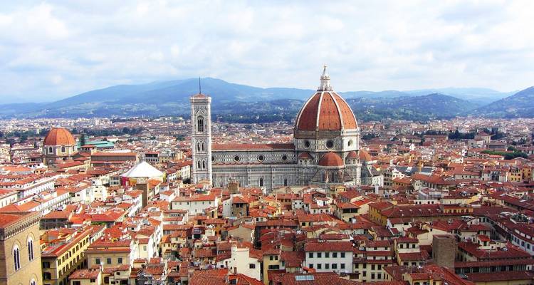 Florence skyline featuring the iconic Duomo.