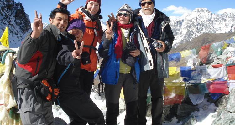 Lac Gokyo Col Cho La Trek du camp de base de l'Everest - Visit Himalaya Treks Pvt. Ltd 6