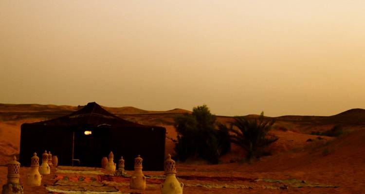 Circuit de 2 jours de Marrakech au désert de Zagora via l'Atlas et la vallée du Draa : Glamping à Erg Lihoudi - Circuit privé - Explore Morocco Travel 4