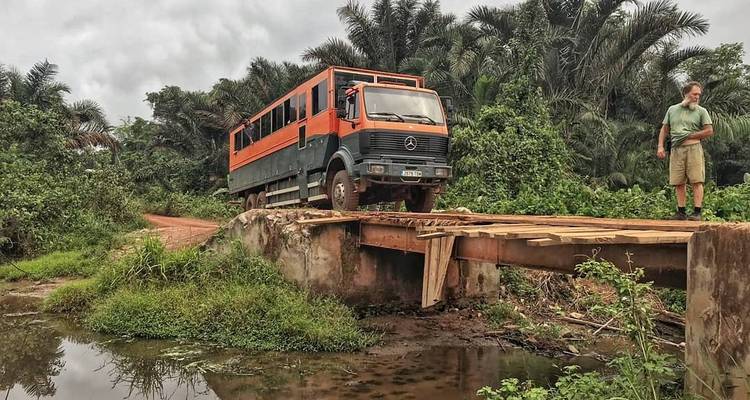 Circuit terrestre en groupe du Ghana au Cap - Madventure 6