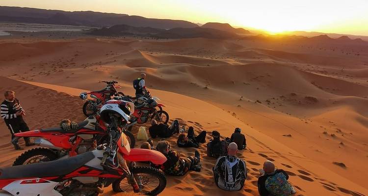 5 jours et 4 nuits d'aventure KTM- Désert de Ouarzazate à Iriki et Erg Chigaga : Explorez la fameuse route du Dakar- Ralley. - Explore Morocco Travel 7